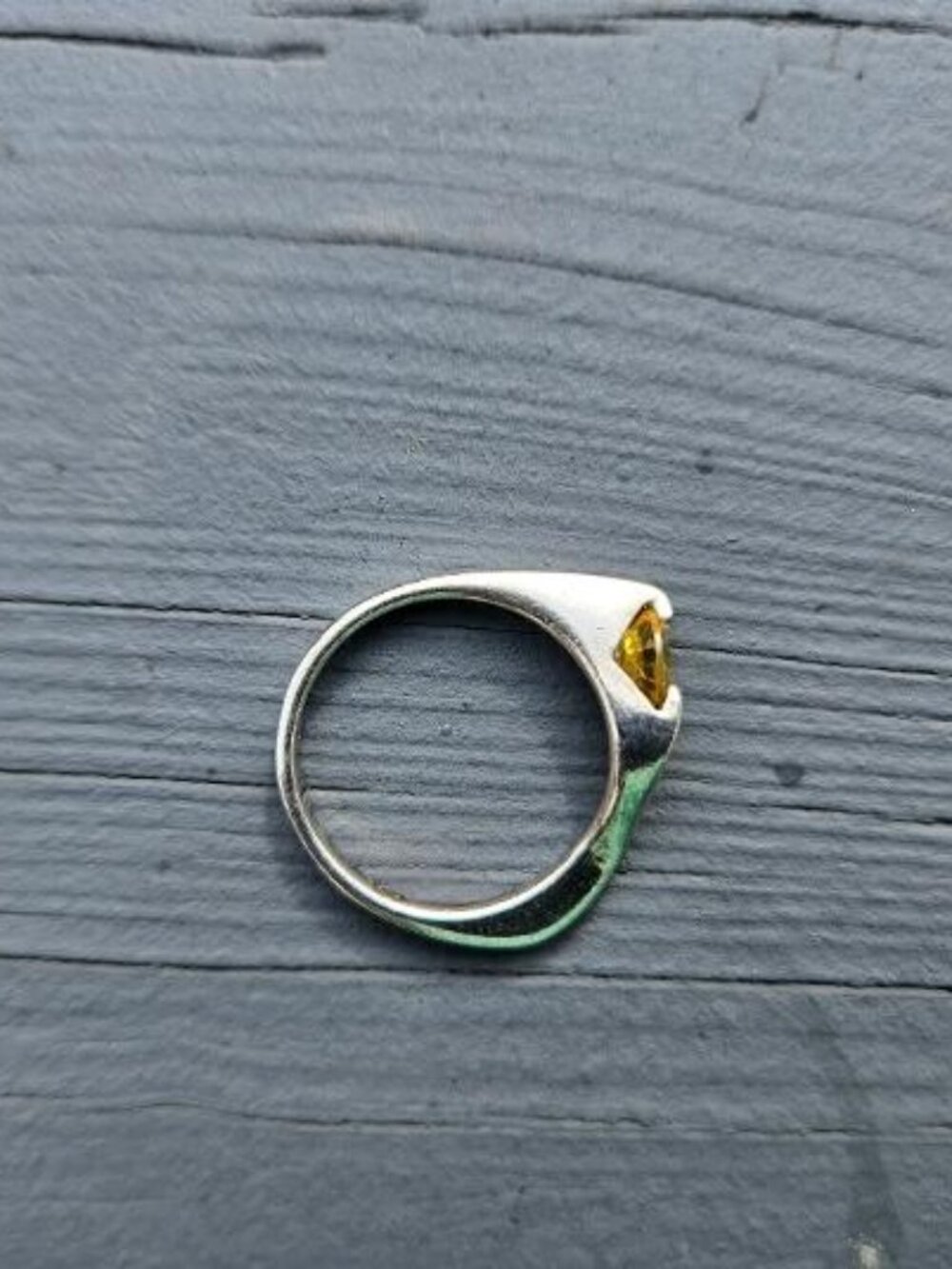 Beautiful Silver Stackable Ring Size 7 - Picture 9 of 12